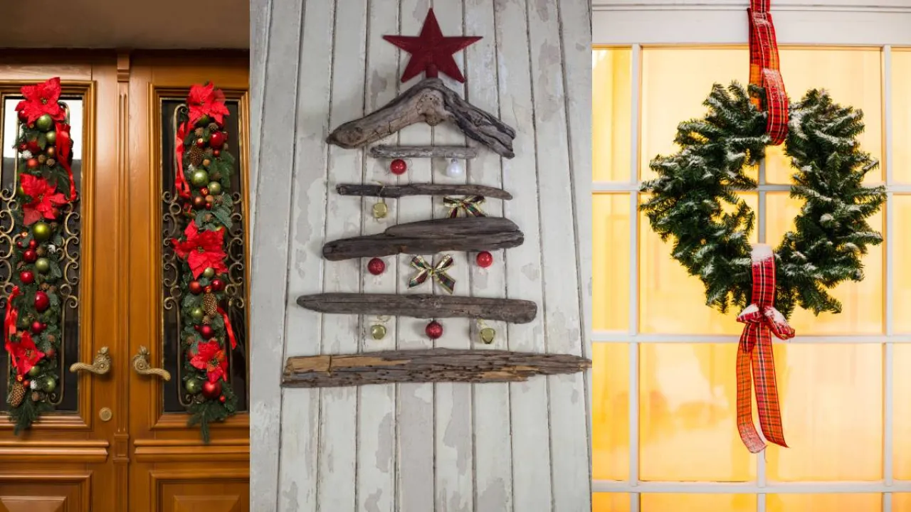 10 Ideas Mágicas para Decorar tu Puerta en Navidad y Contagiar el Espíritu Festivo