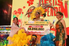 Estas son las ganadoras del traje artesanal en el Reinado de la Independencia de Cartagena
