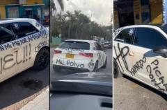 Le rayaron el carro por infiel y se volvió tendencia en Villavicencio: esto se sabe